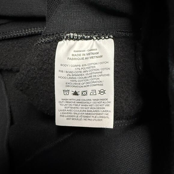 Miami Heat NBA Air Jordan Statement Edition Hoodie Men's Small Black Basketball - Picture 5 of 8